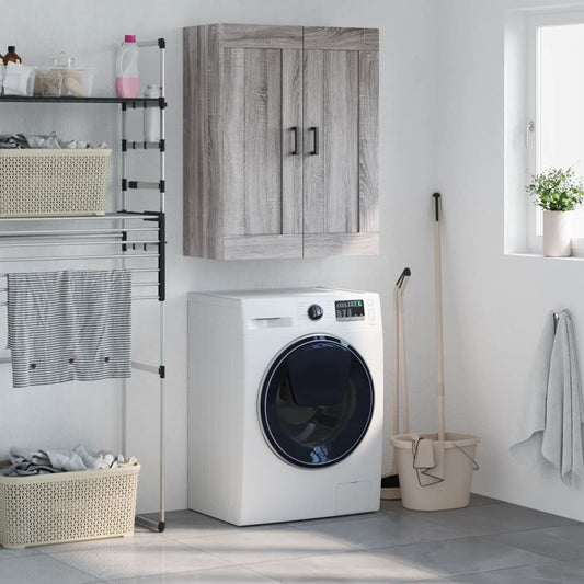 Veggskap Sonoma Grå 69,5x34x90 cm