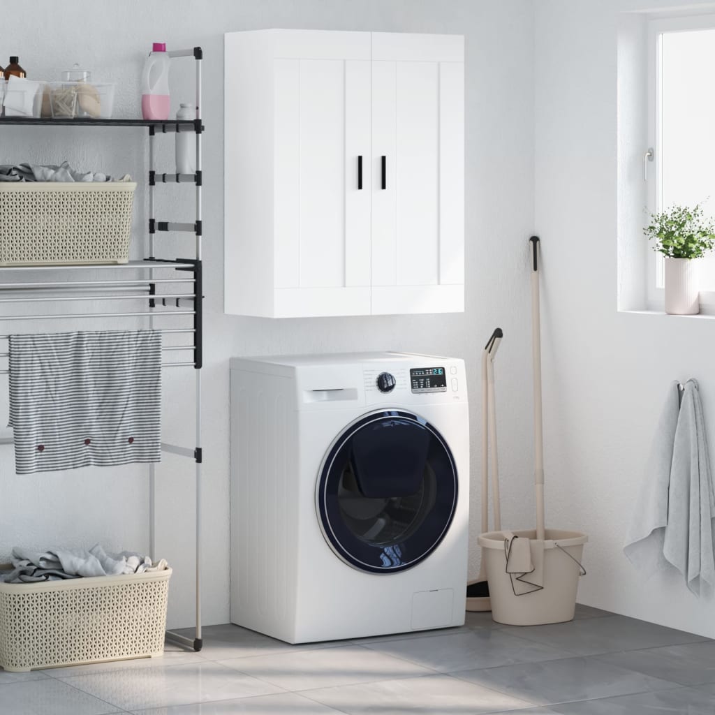 Veggskap Hvit 69,5x34x90 cm