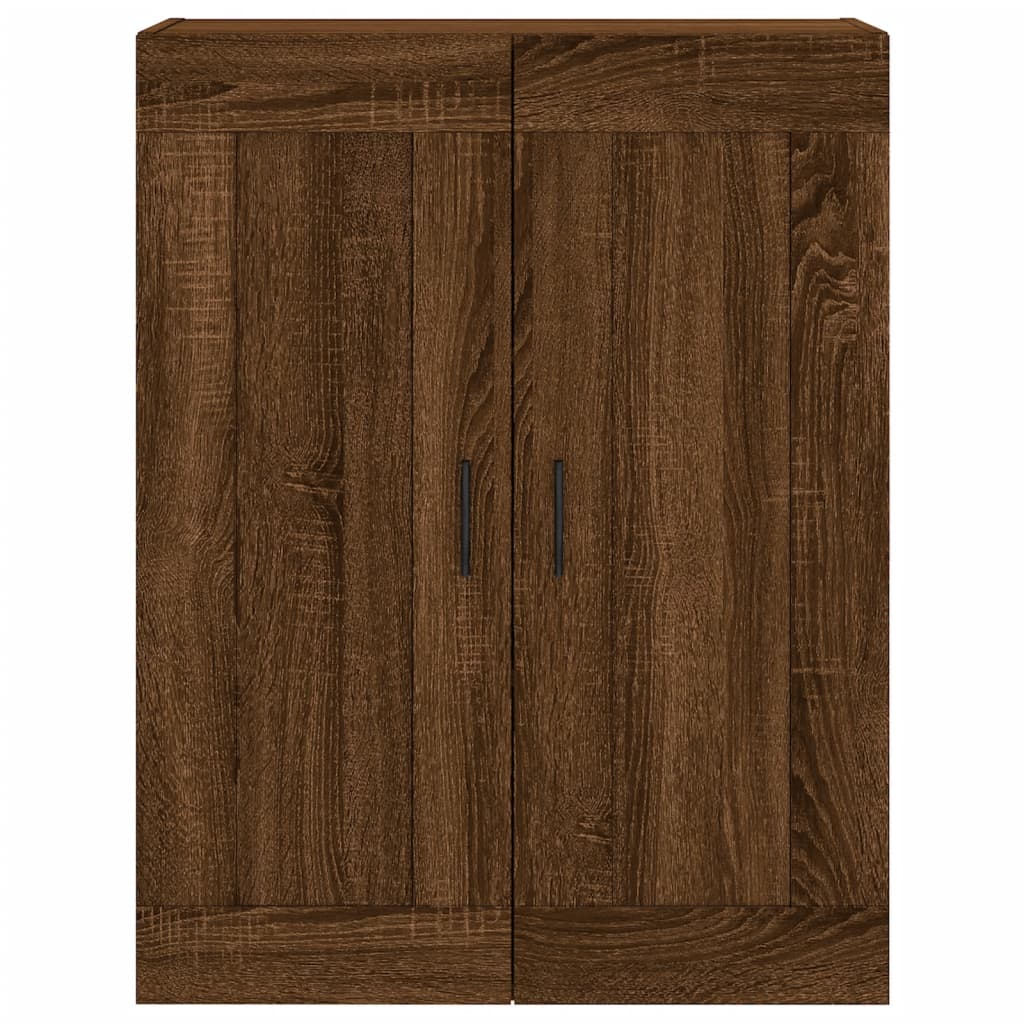 Veggskap Brun Eik 69,5x34x90 cm