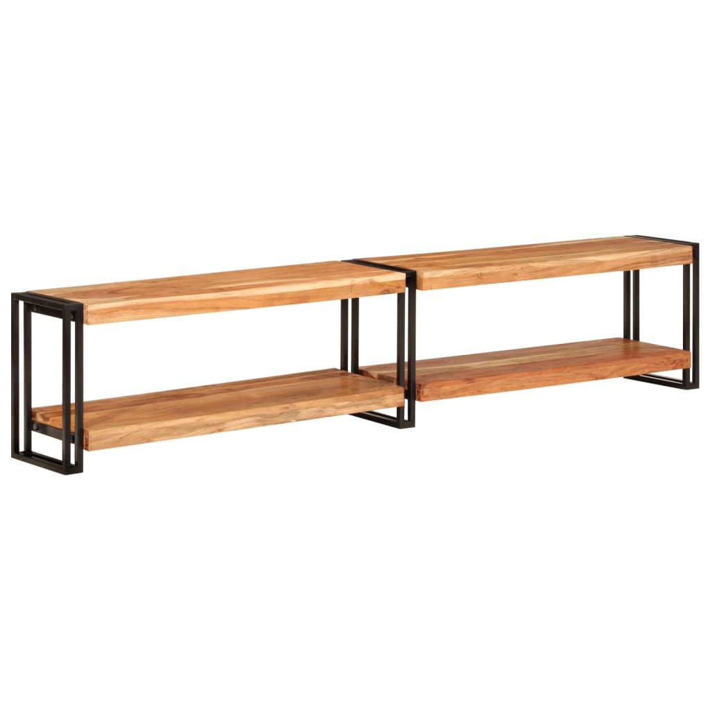 TV-Møbel Tre TV-benk heltre akasie 200x30x40 cm
