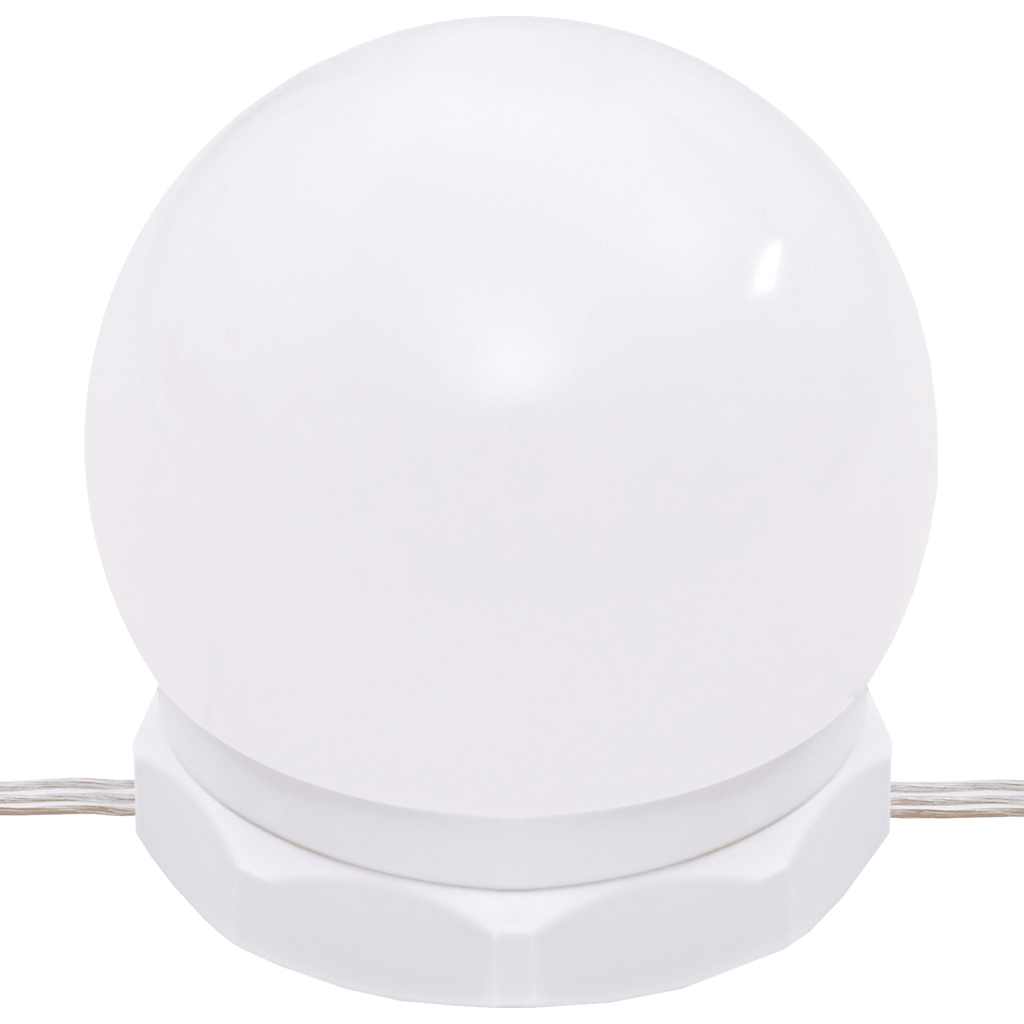 Sminkebord Røkt Eik LED 96x40x142 cm