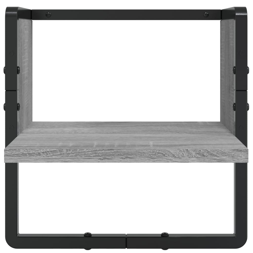 Vegghylle Sonoma Grå 6 stk