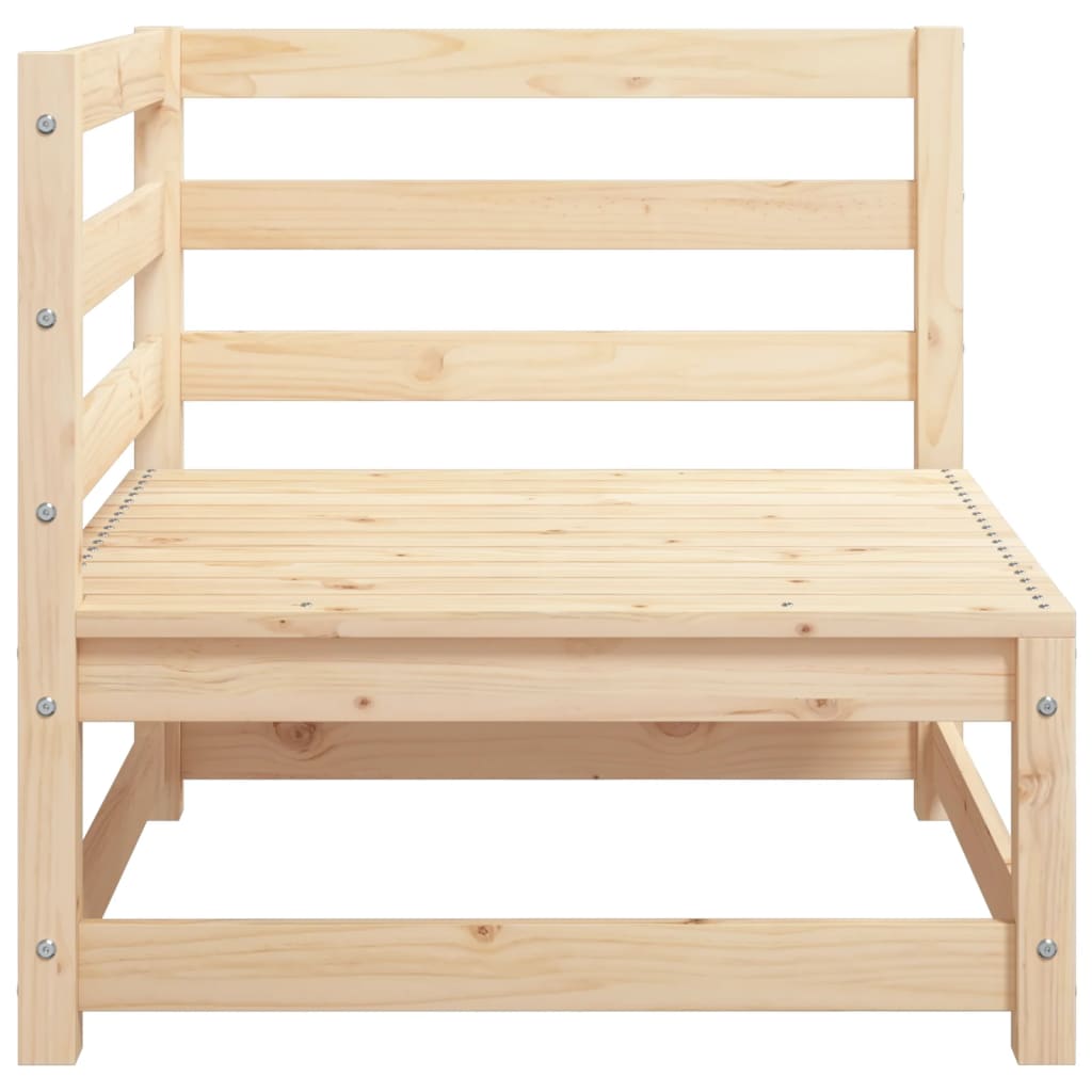Hagesofa for hjørne 70x70x67 cm heltre douglasgran