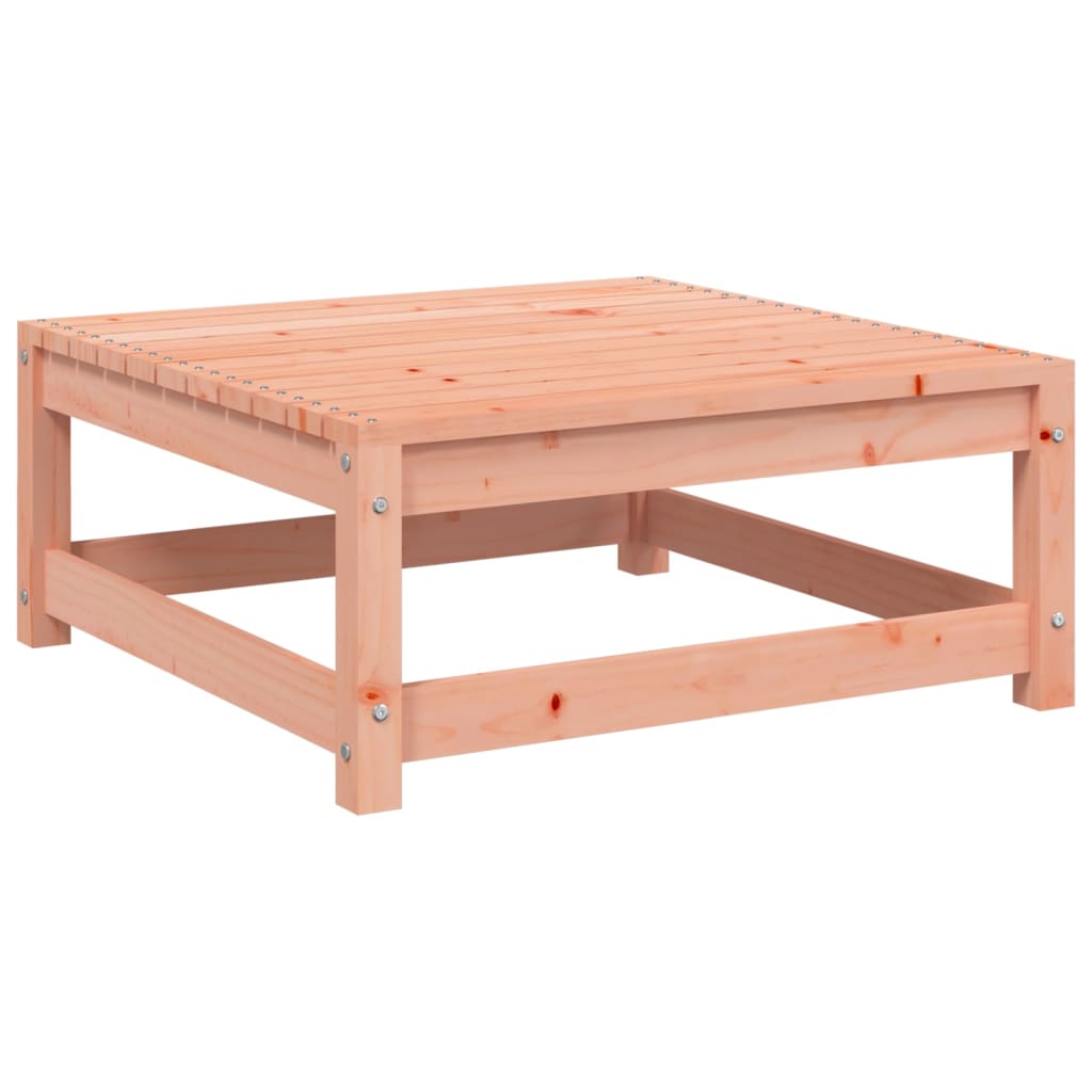Fotskammel til hage 70x70x30 cm heltre douglasgran