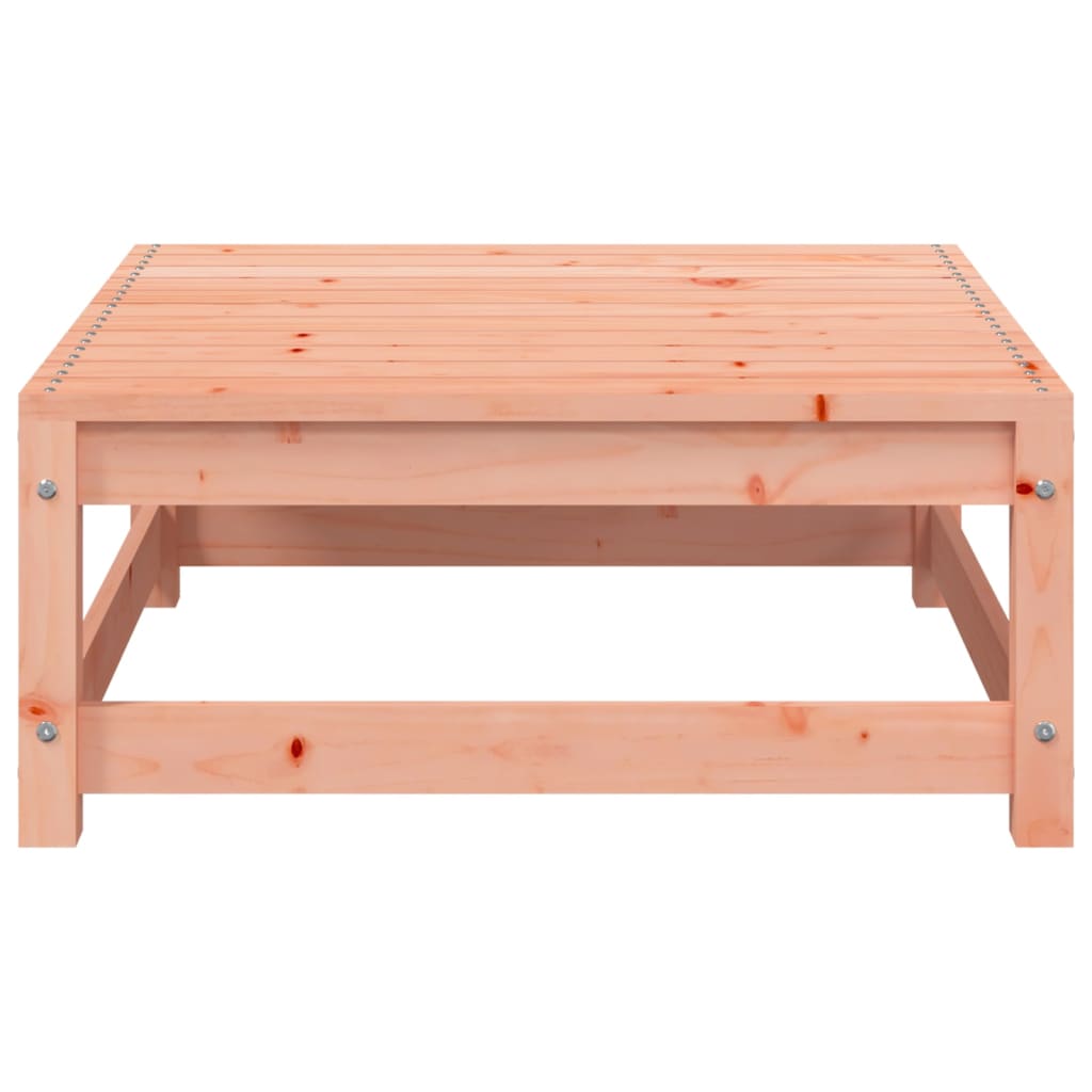 Fotskammel til hage 70x70x30 cm heltre douglasgran