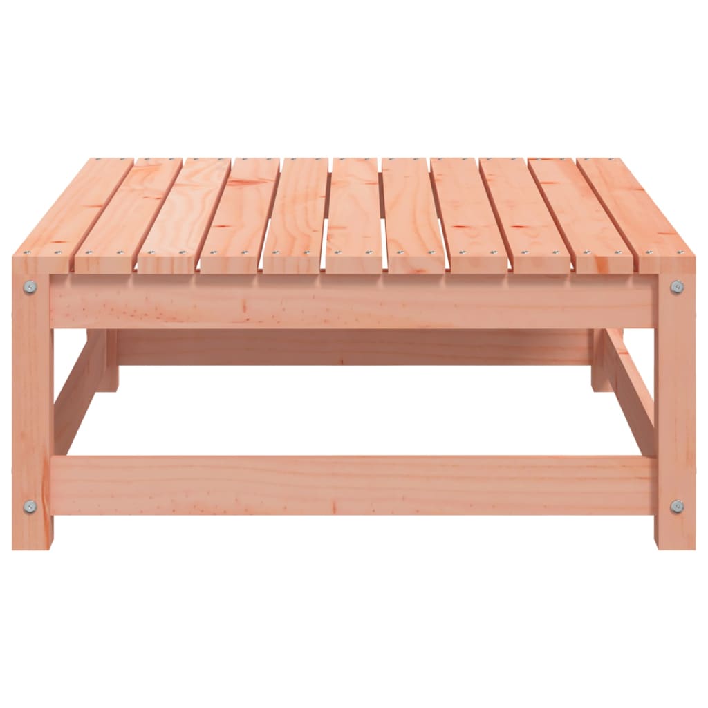 Fotskammel til hage 70x70x30 cm heltre douglasgran