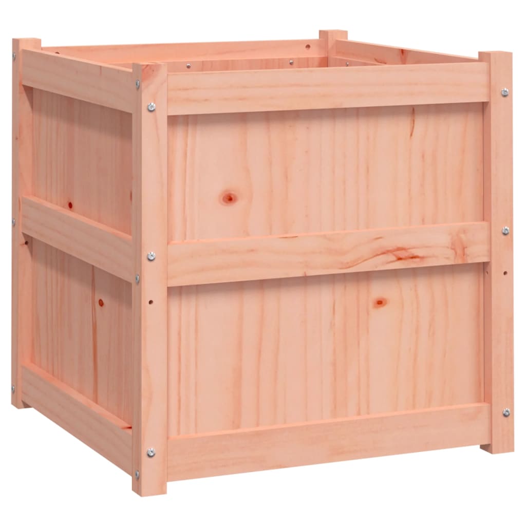 Utendørs Blomsterkasse Plantekasse Tre 60x60x60 cm heltre douglasgran