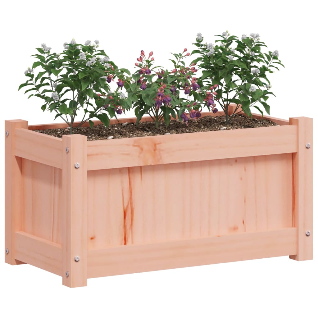 Utendørs Blomsterkasse Plantekasse Tre 2 stk heltre douglasgran