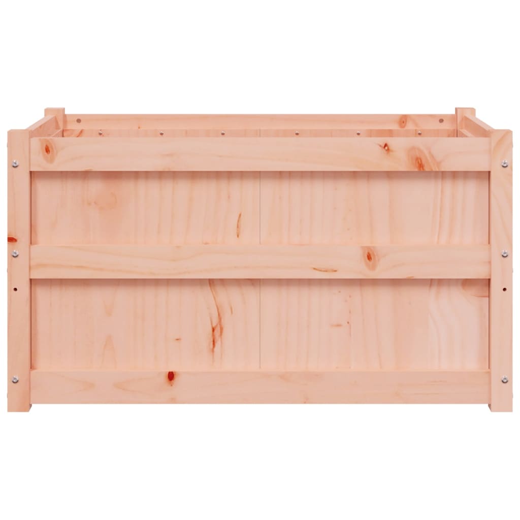 Utendørs Blomsterkasse Plantekasse Tre 90x50x50 cm heltre douglasgran