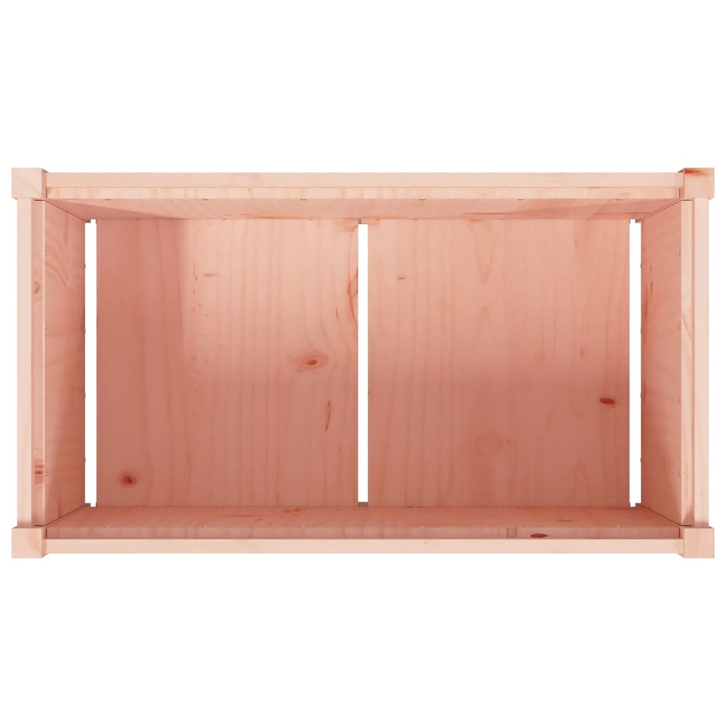 Utendørs Blomsterkasse Plantekasse Tre 90x50x50 cm heltre douglasgran