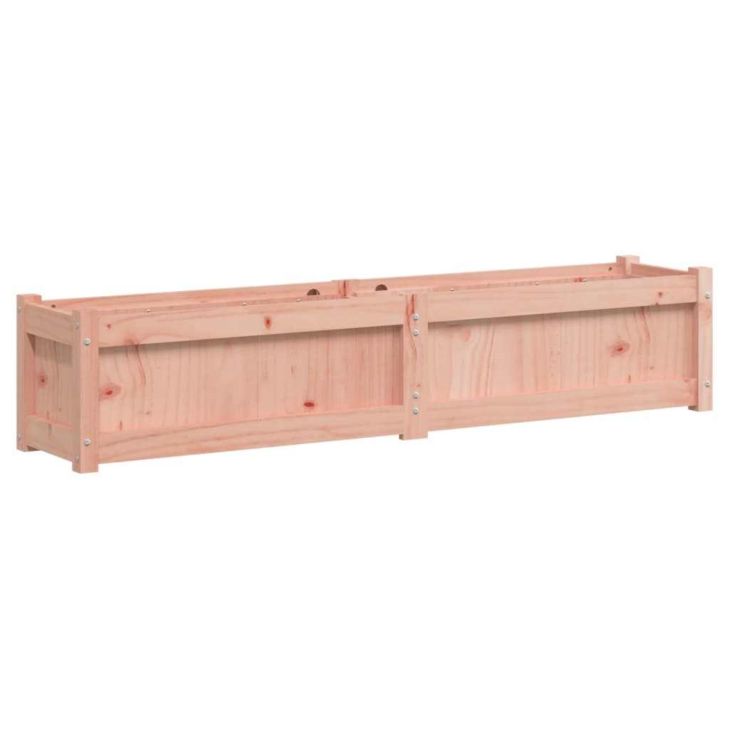 Utendørs Blomsterkasse Plantekasse Tre 150x31x31 cm heltre douglasgran