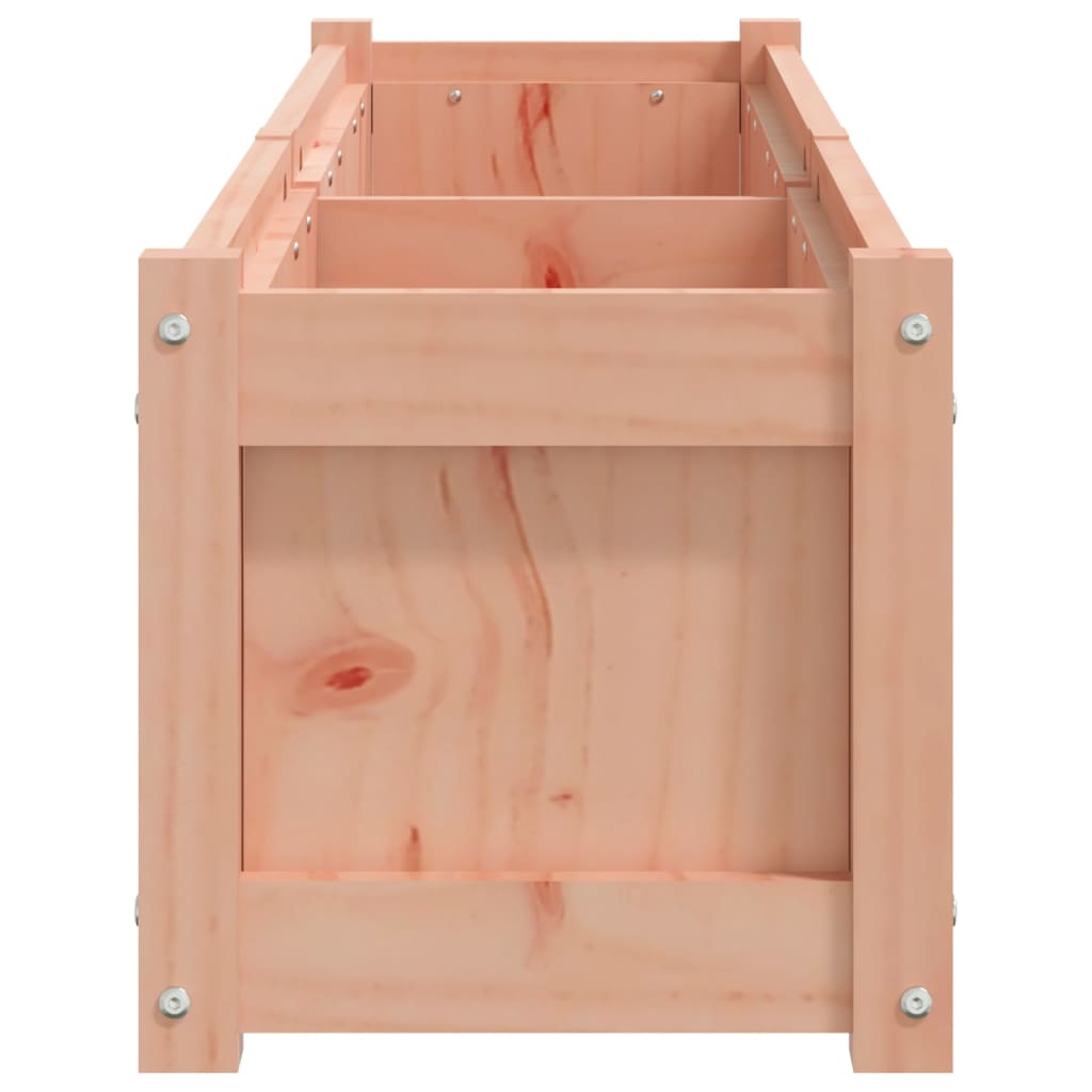 Utendørs Blomsterkasse Plantekasse Tre 150x31x31 cm heltre douglasgran