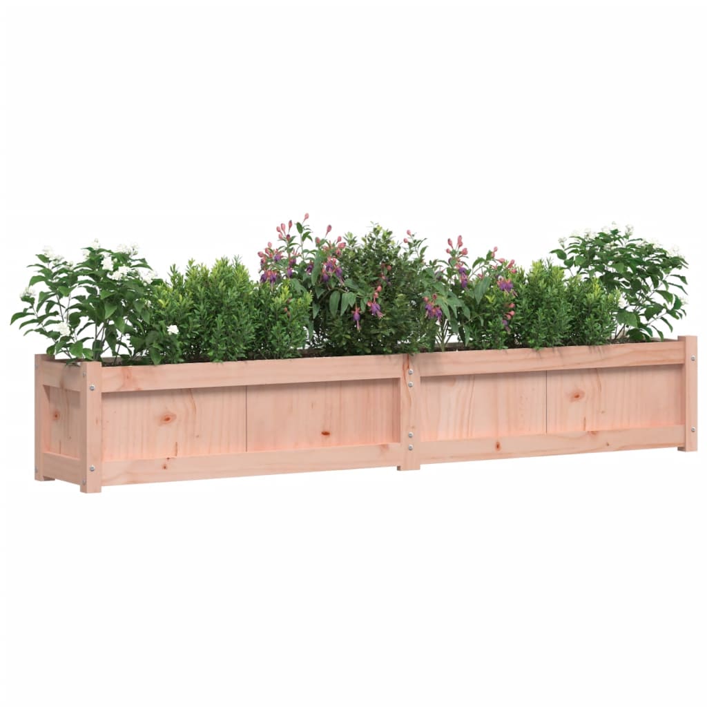 Utendørs Blomsterkasse Plantekasse Tre 180x31x31 cm heltre douglasgran