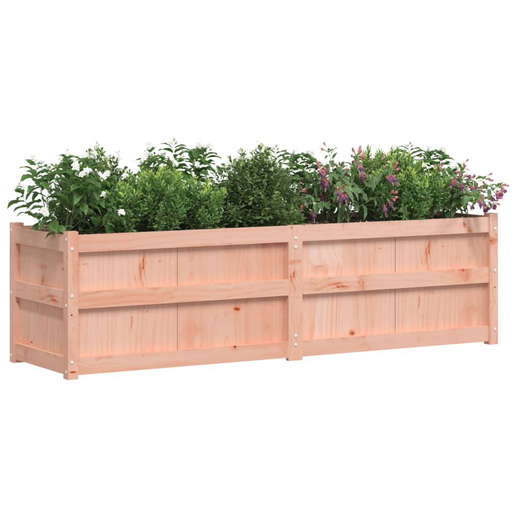 Utendørs Blomsterkasse Plantekasse Tre 180x50x50 cm heltre douglasgran