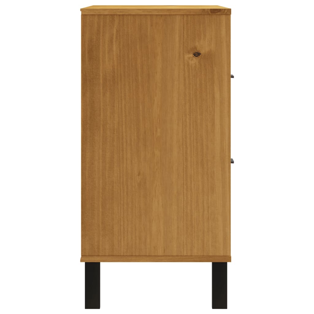Kommode Tre heltre furu FLAM 80x40x80 cm