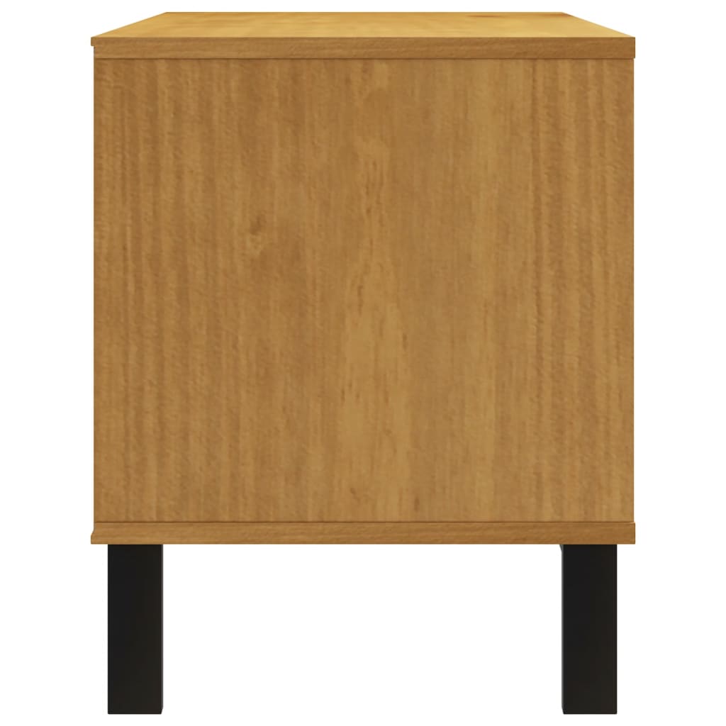 TV-Møbel Tre TV-benk heltre furu FLAM 110x40x50 cm
