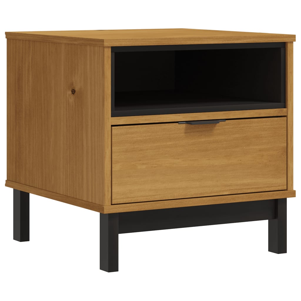 Sidebord Tre FLAM 50x50x50 cm heltre furu