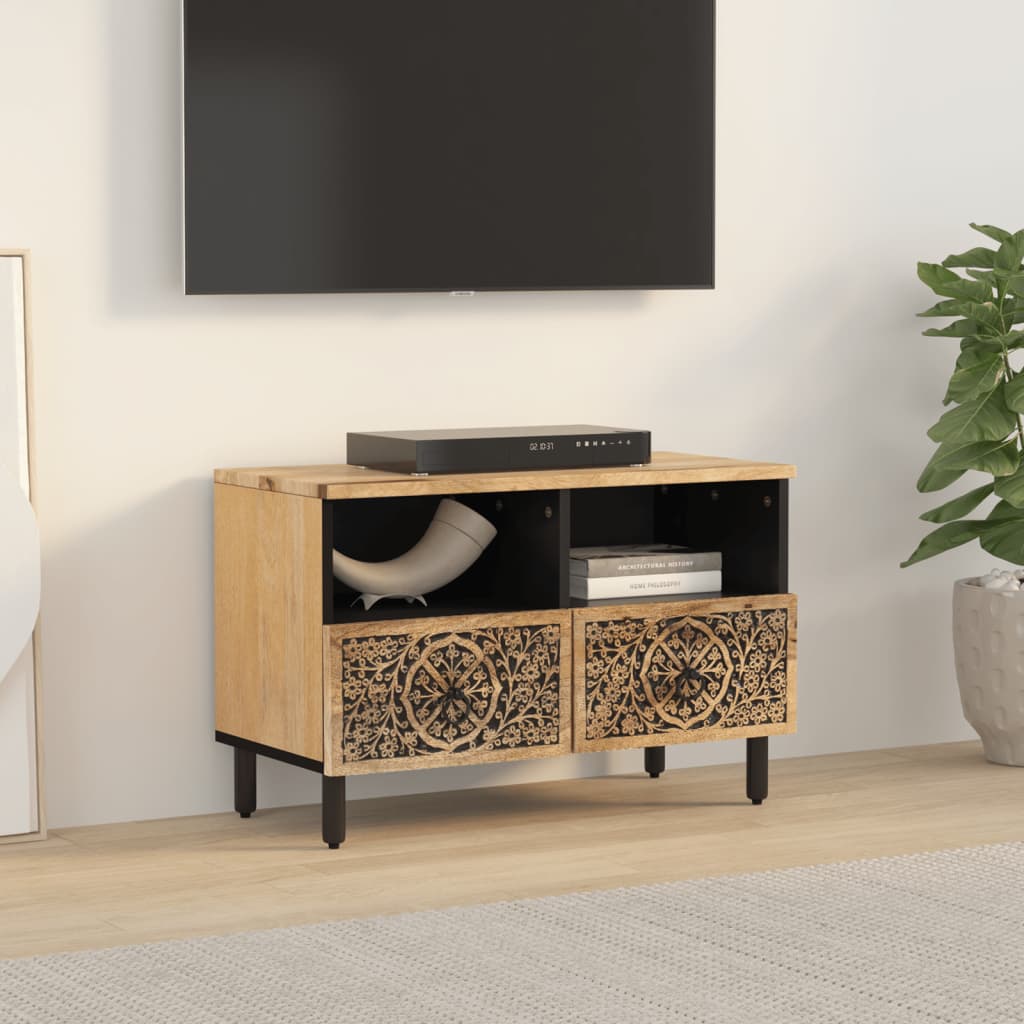 TV-Møbel Tre TV-benk heltre mango 70x33x46 cm