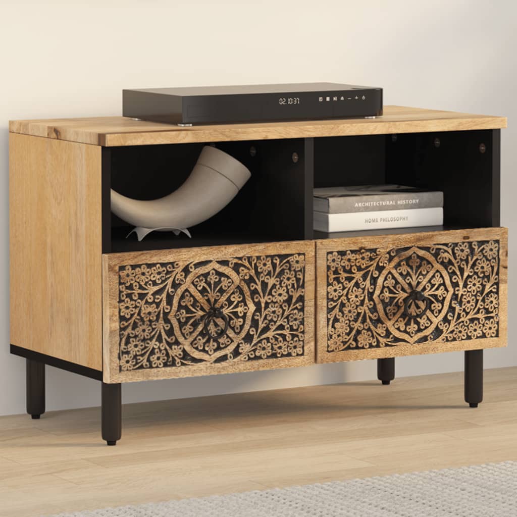 TV-Møbel Tre TV-benk heltre mango 70x33x46 cm