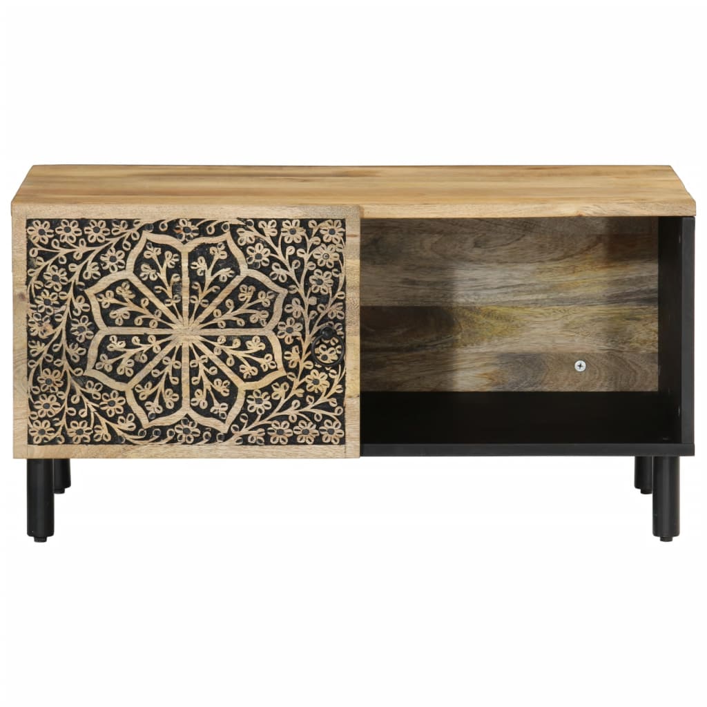 Salongbord Sofabord Tre heltre furu 80x50x40 cm