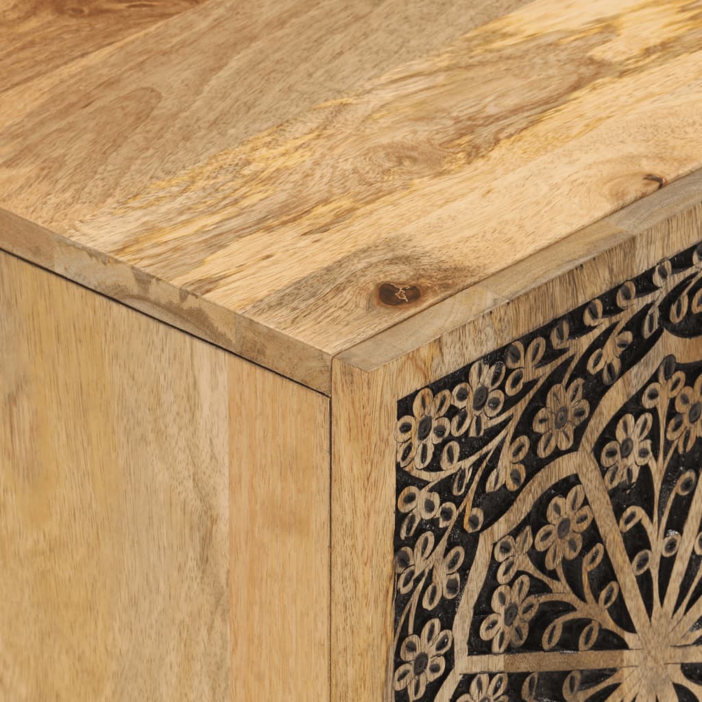 TV-Møbel Tre TV-benk heltre mango 80x31x46 cm