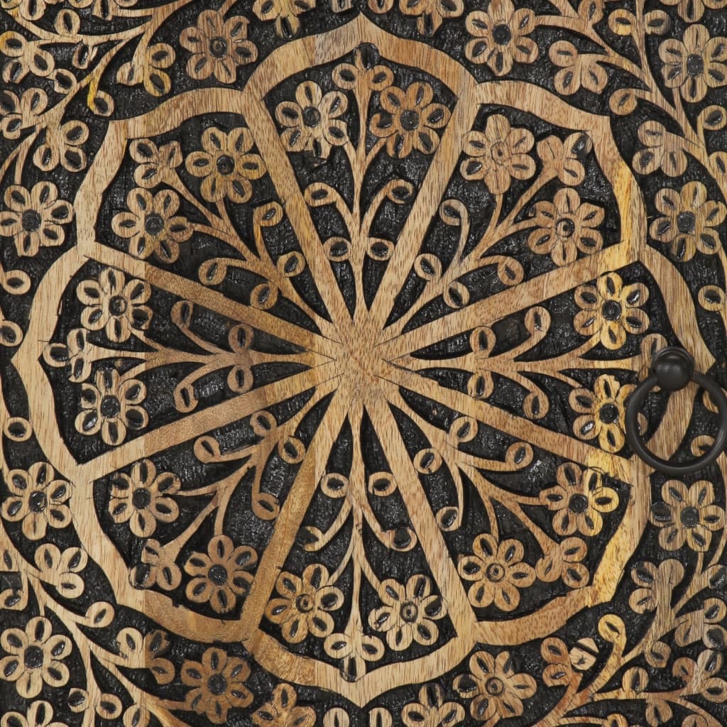 TV-Møbel Tre TV-benk heltre mango 80x31x46 cm