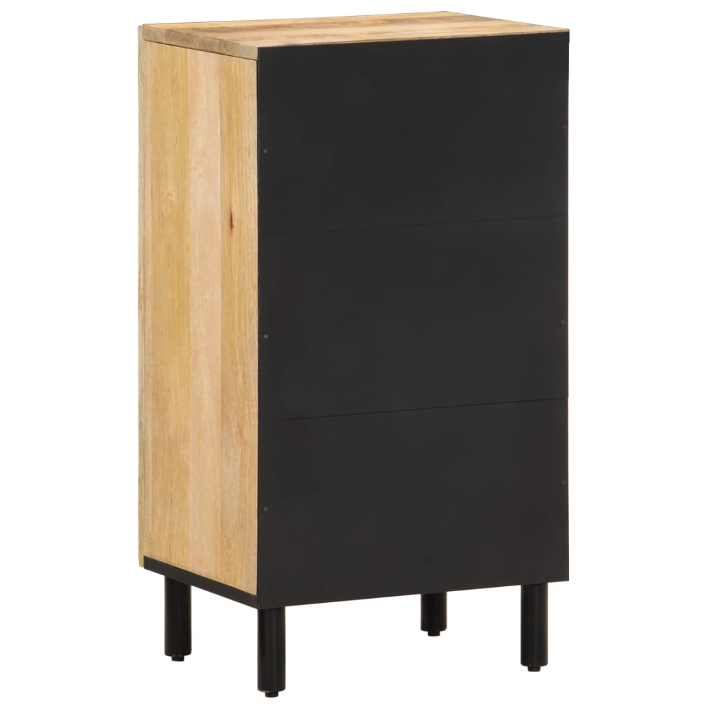Skap heltre mango 40x33x75 cm