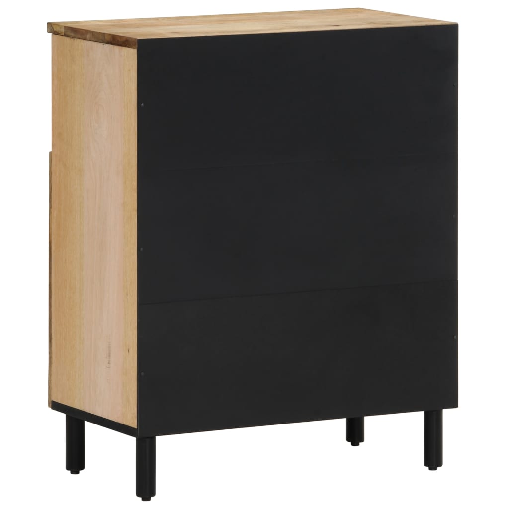 Skap heltre mango 60x33x75 cm