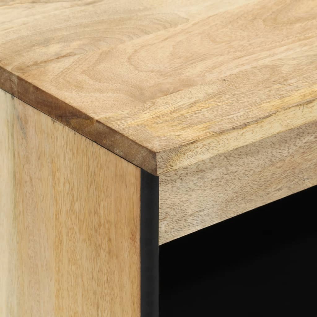 Skap heltre mango 60x33x75 cm