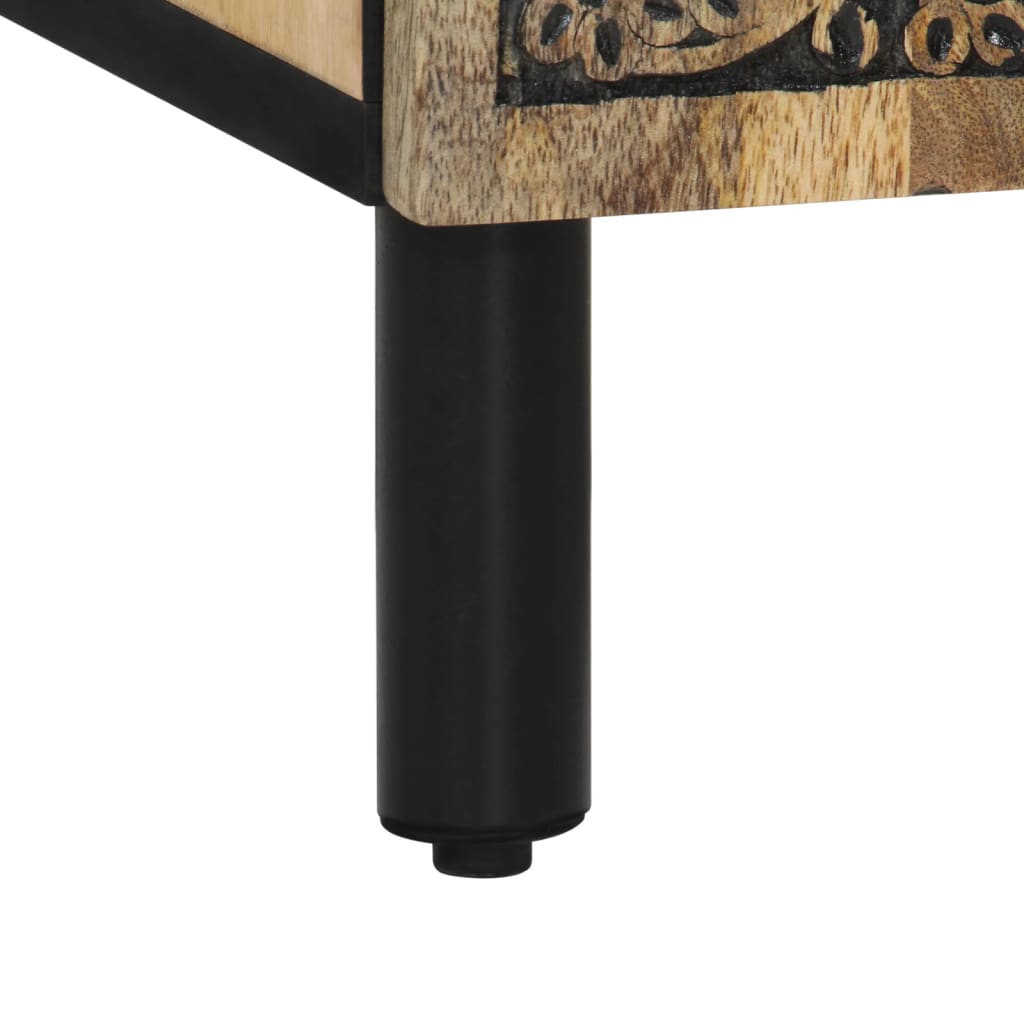 Skap heltre mango 60x33x75 cm