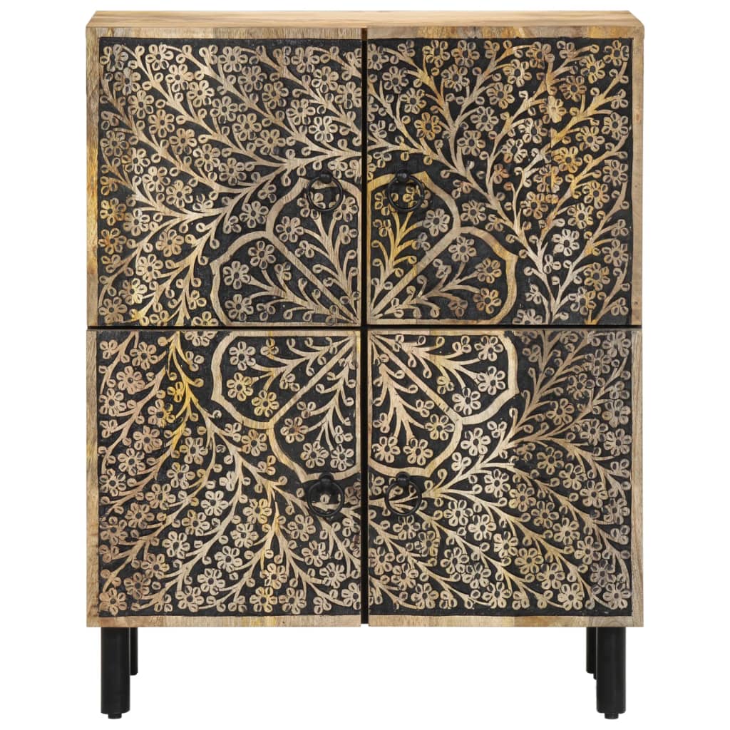 Sideskap 60x33x75 cm heltre mango