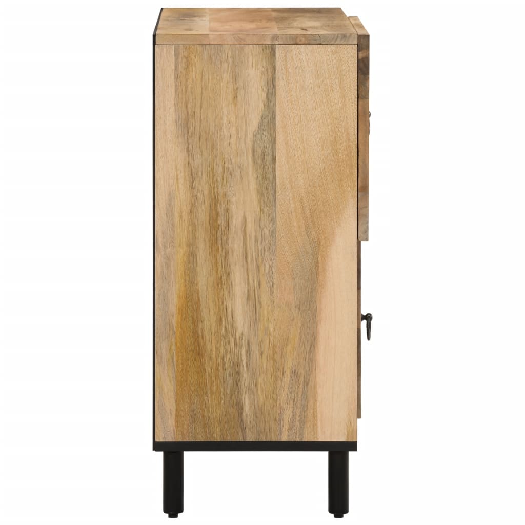 Skap heltre mango 80x33x75 cm