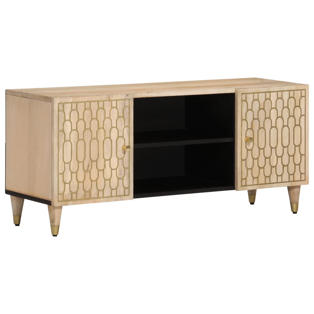 TV-Møbel Tre TV-benk heltre mango 105x33x46 cm
