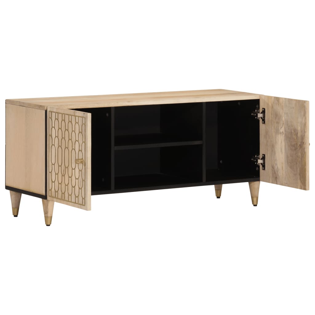 TV-Møbel Tre TV-benk heltre mango 105x33x46 cm