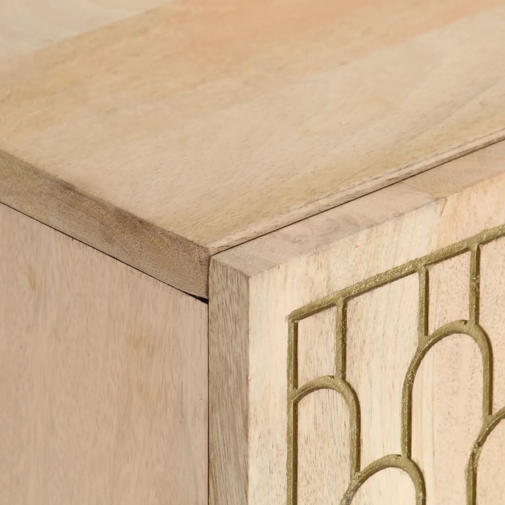 TV-Møbel Tre TV-benk heltre mango 105x33x46 cm