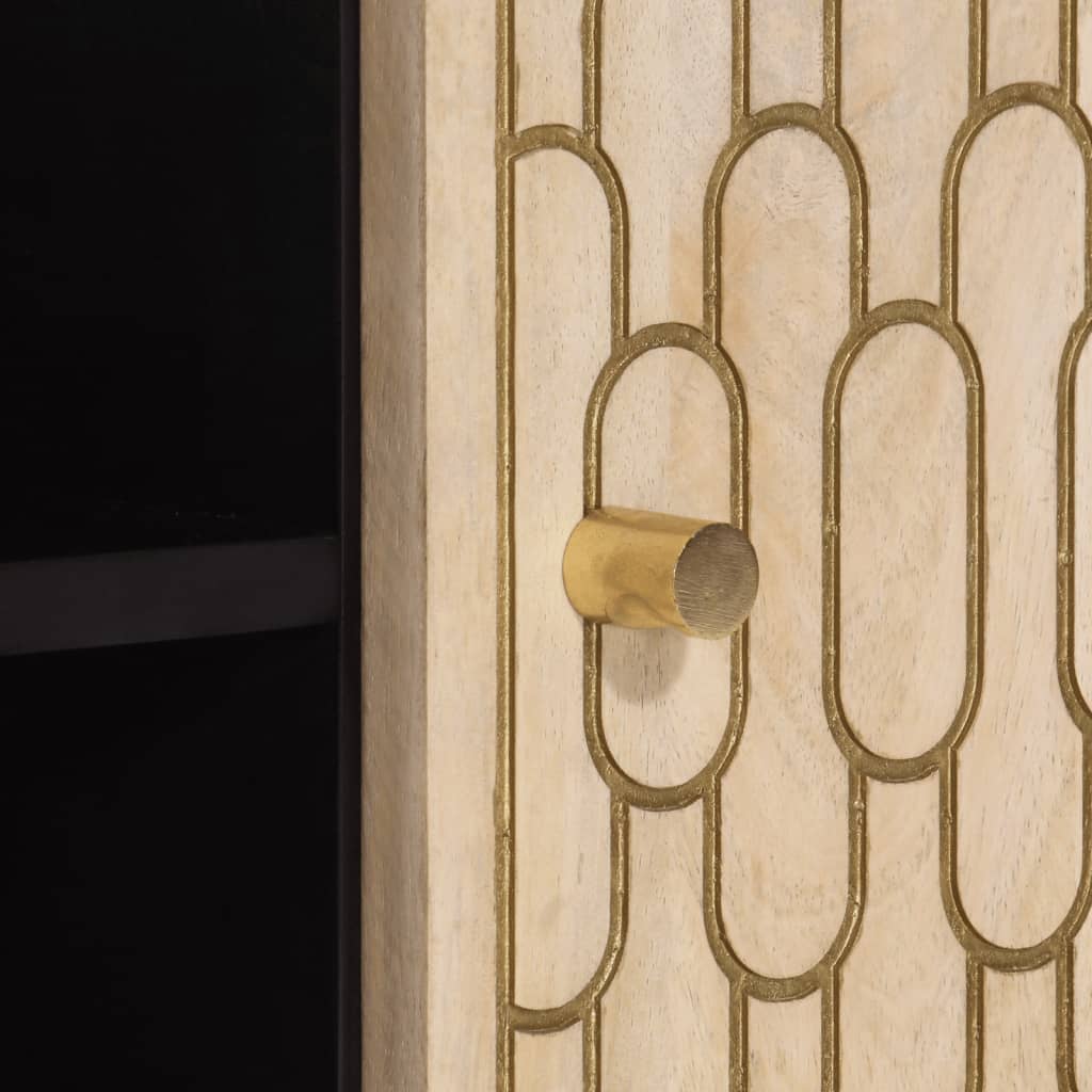 TV-Møbel Tre TV-benk heltre mango 105x33x46 cm