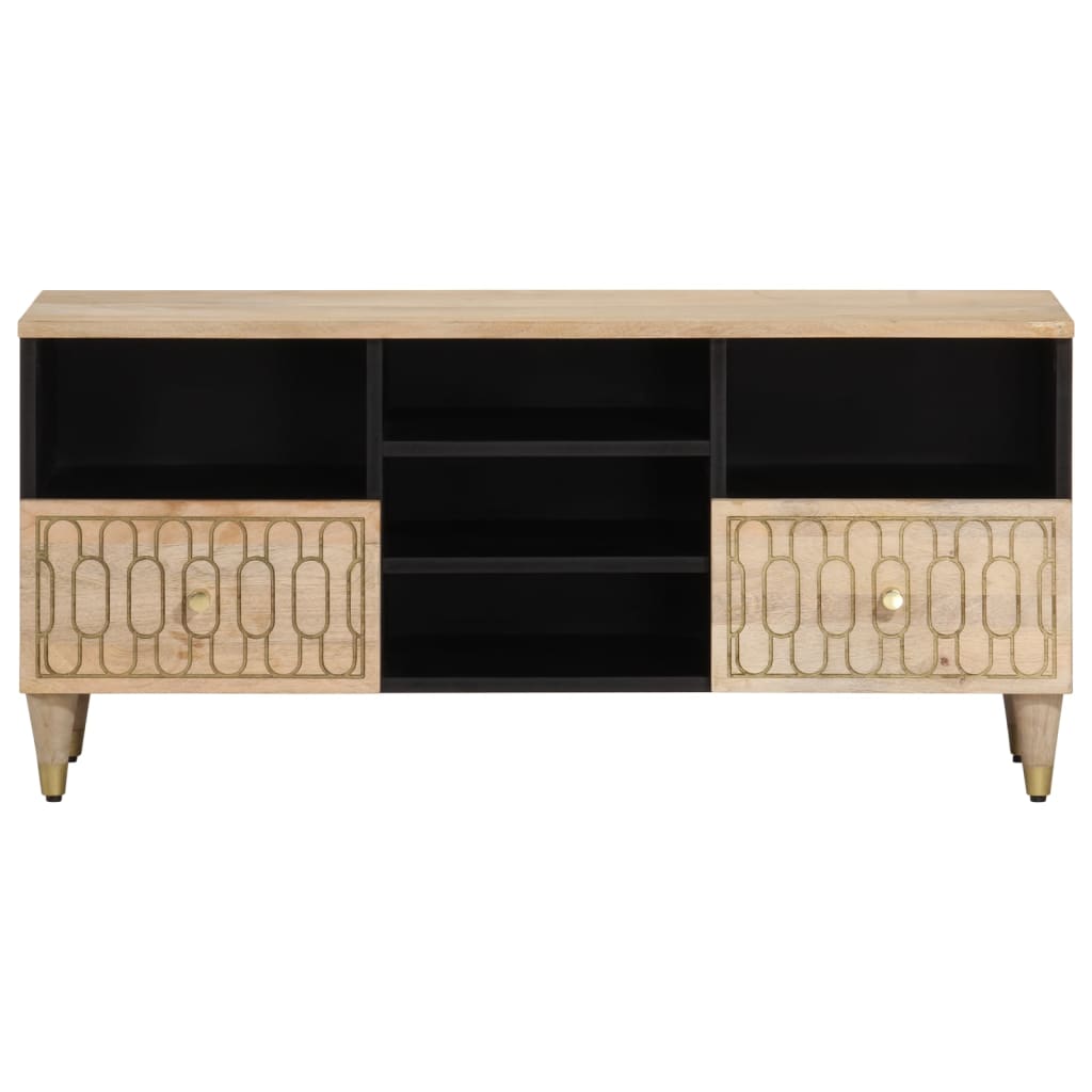 TV-Møbel Tre TV-benk heltre mango 100x33x46 cm