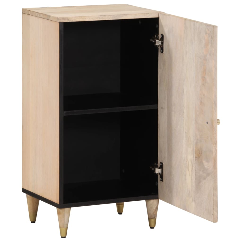 Skap heltre mango 40x33x75 cm