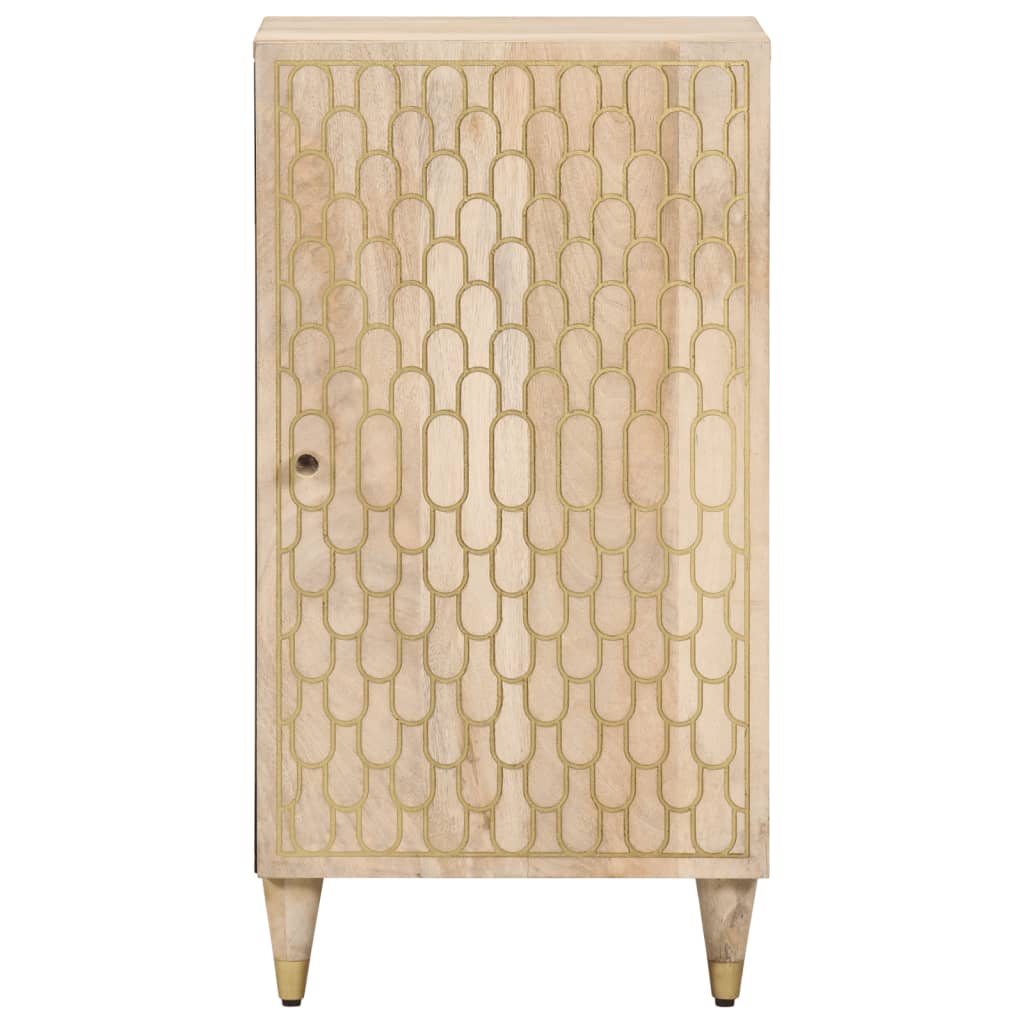 Skap heltre mango 40x33x75 cm