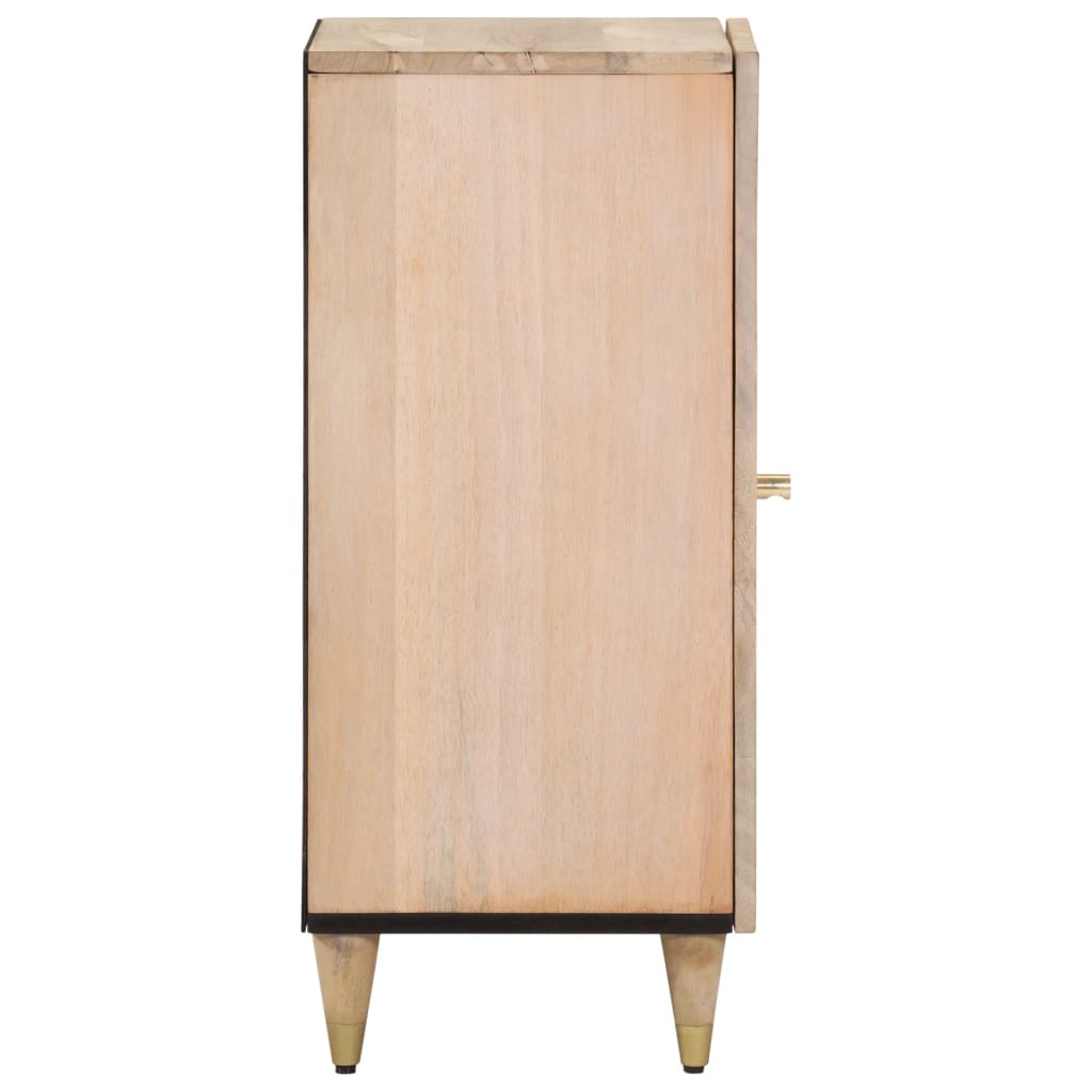 Skap heltre mango 40x33x75 cm