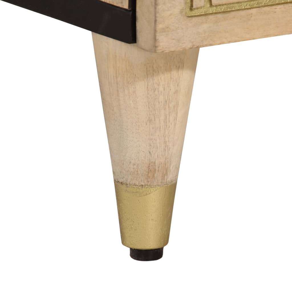 Skap heltre mango 40x33x75 cm