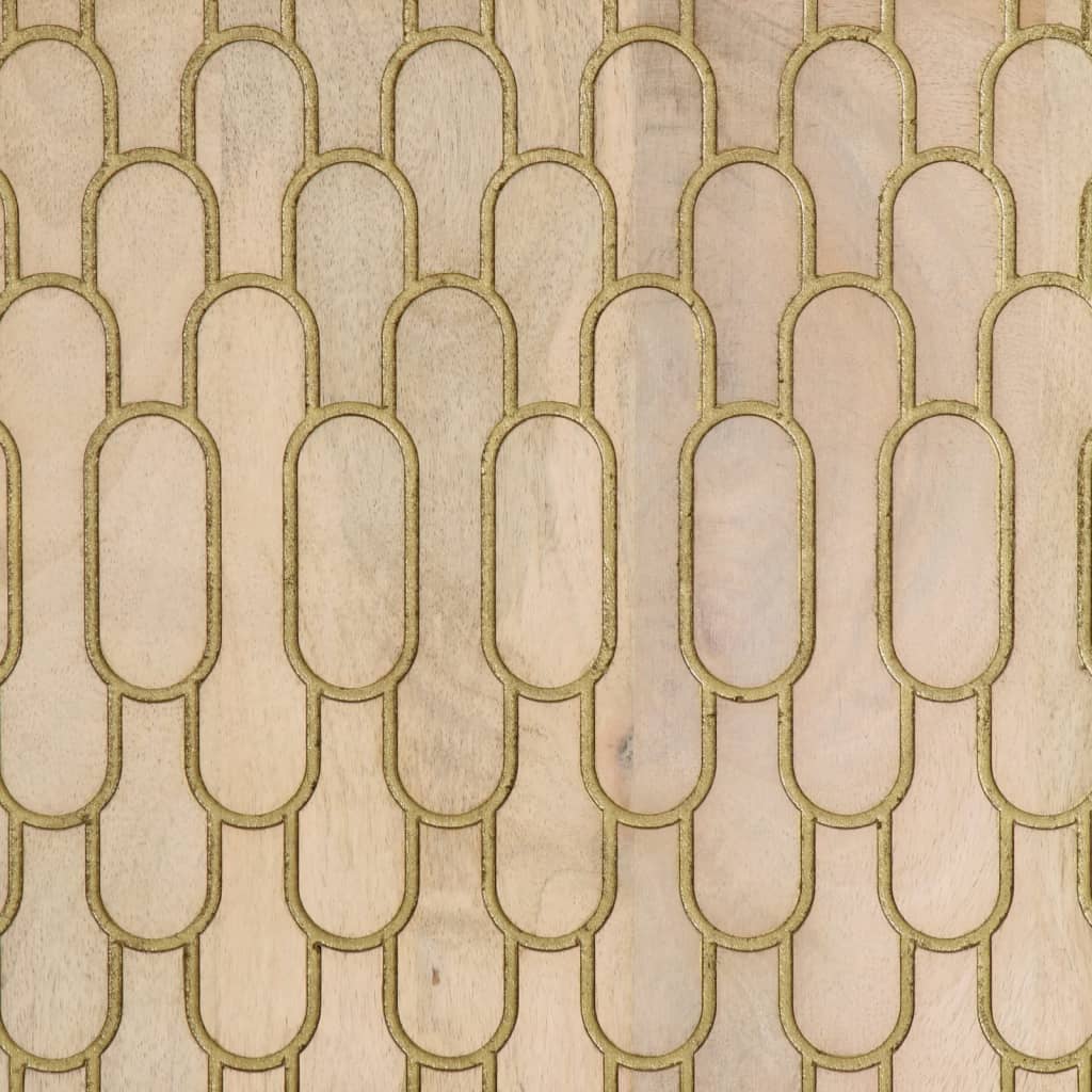 Skap Tre heltre mango 90x33x75 cm