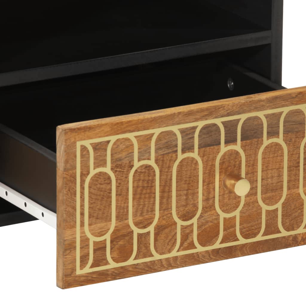 Salongbord Sofabord Tre Heltre Mango 80x54x40 cm
