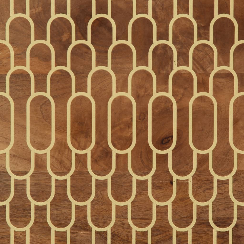 TV-Møbel Tre Tv-benk heltre mango 100x33x46 cm