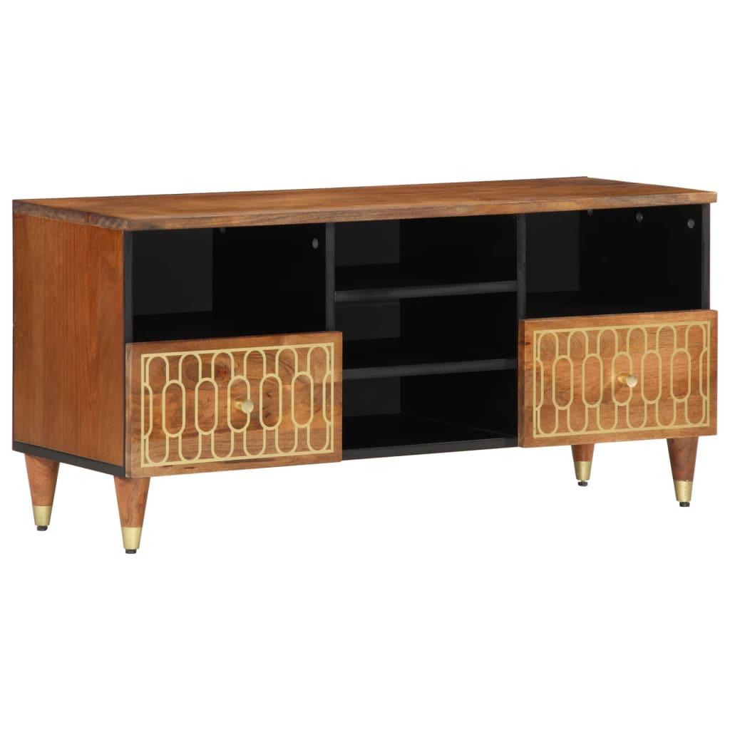 TV-Møbel Tre Tv-benk heltre mango 100x33x46 cm