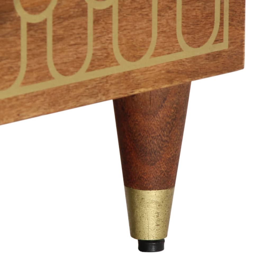 TV-Møbel Tre Tv-benk heltre mango 100x33x46 cm