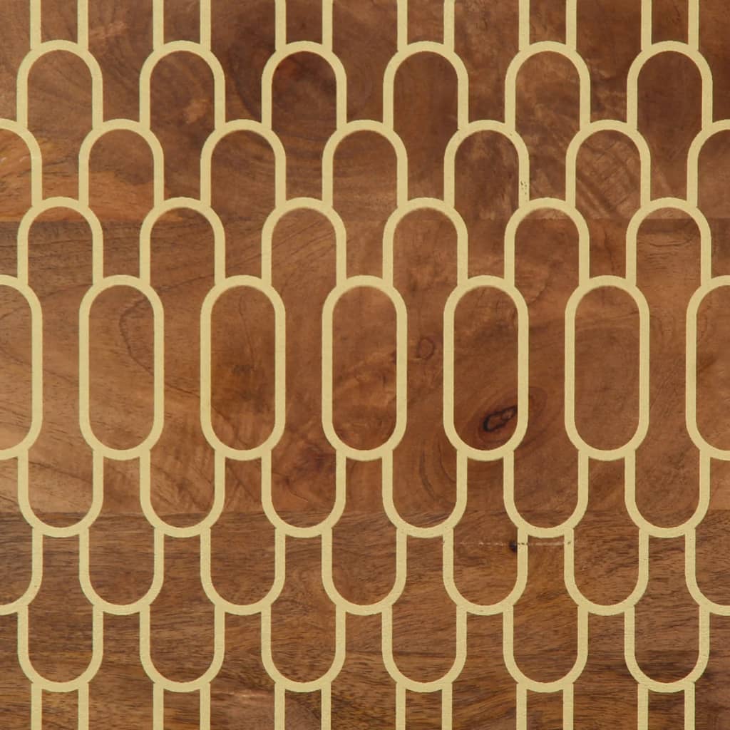 TV-Møbel Tre Tv-benk heltre mango 100x33x46 cm