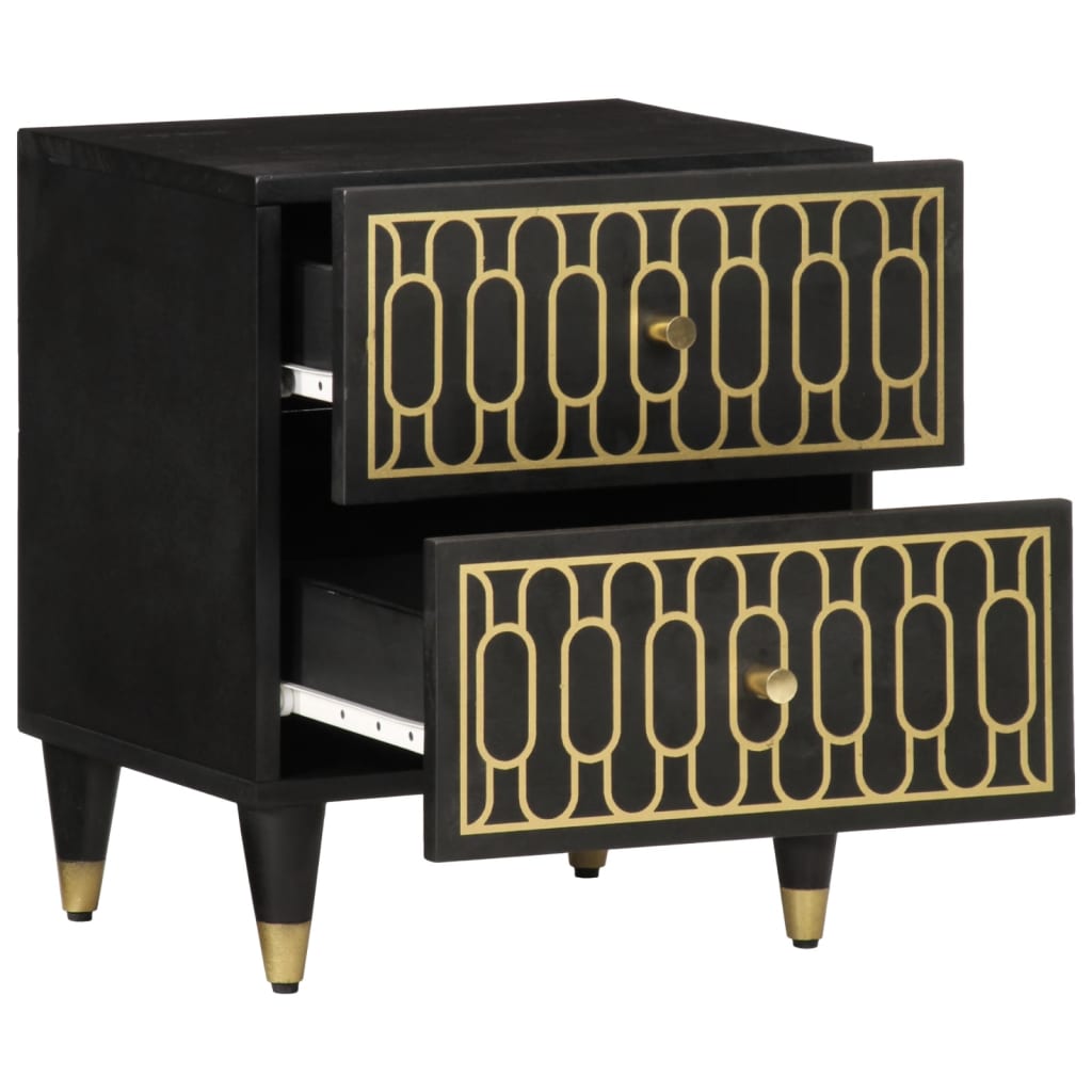 Nattbord Sengbord Tre 40x33x46 cm heltre mango
