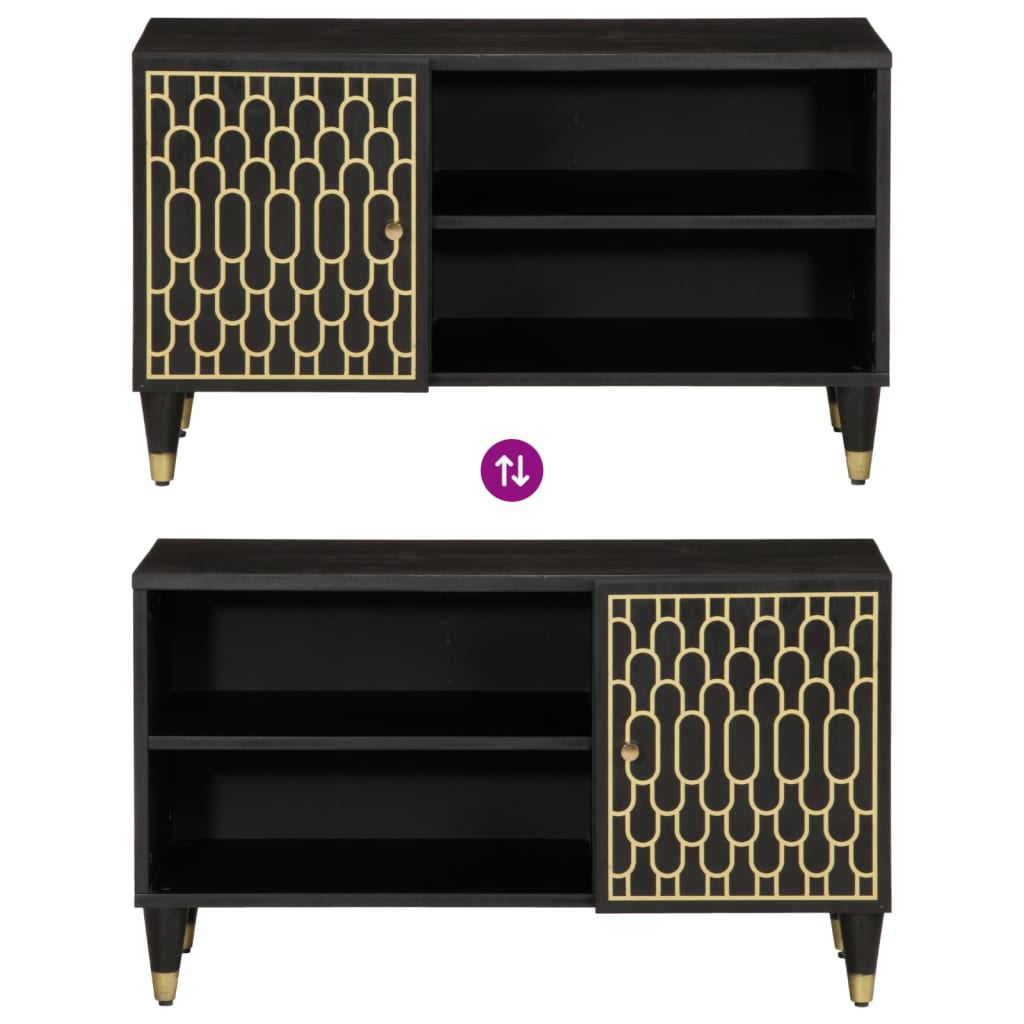 TV-Møbel Tre Tv-benk heltre mango 80x31,5x46 cm