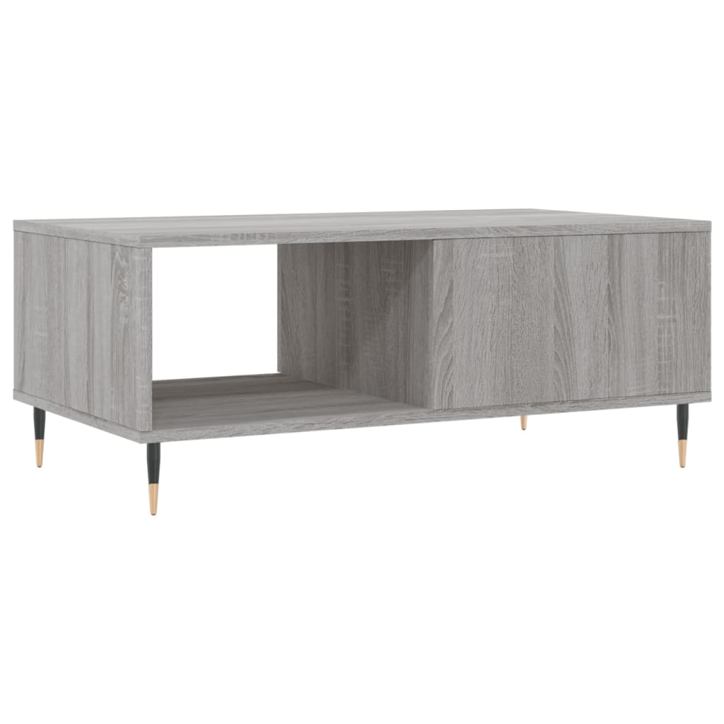 Salongbord Sofabord Sonoma Grå 90x50x36,5 cm